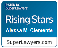 Rated by Super Lawyers Rising Stars Alyssa M. Clemente Superlawyers.com
