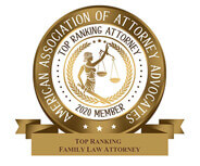 American Association of Attorney Advocates Top Ranking Family Law Attorney